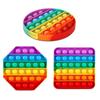 Fidget Push Bubble Silikon Sensorische Stressabbau Spielzeuge ADHS Angst Kinder Party Mitgebsel Nikolausgeschenke Geschenke Klassenzimmer Preise