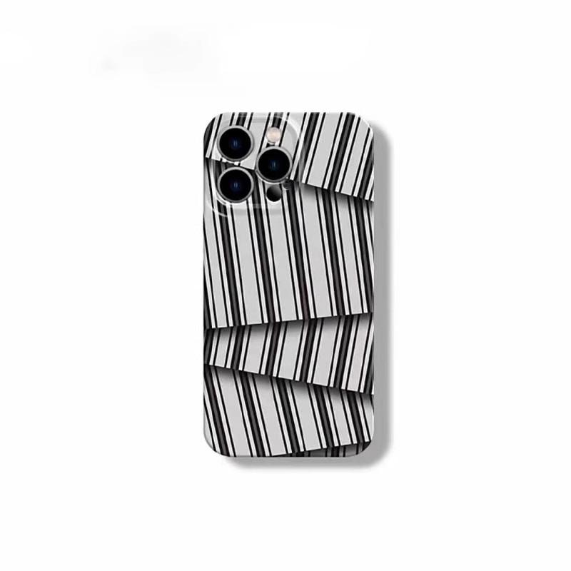 Irregular vertical lines are suitable for iPhone16 Apple 1514PLUS new 13 mobile phone case 12 protective case 11pro.