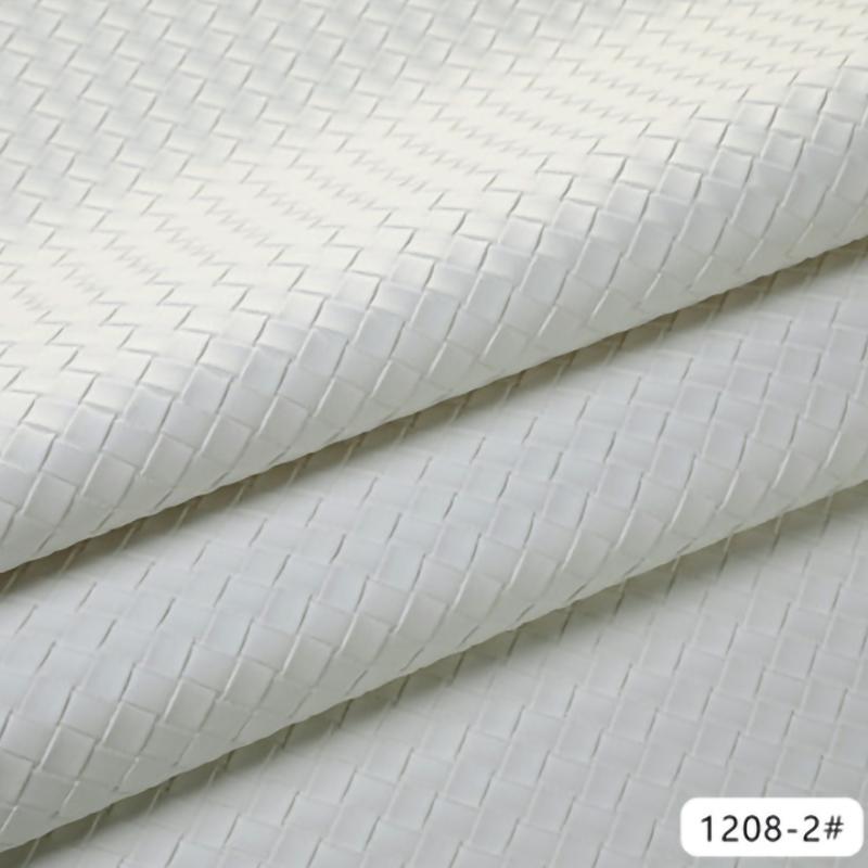 100x137cm Woven Pattern Synthetic Leather Fabric Soft PU Leather Sewing Diy Sofa Background Car Interior Upholstery Home Decor
