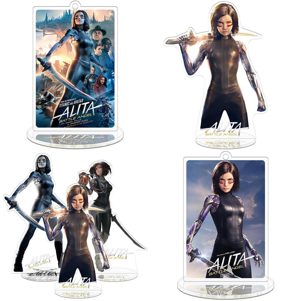 Collectible New Movie Alita Battle Angel Acrylic Model Stand Figure Toy Desk Decor