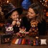 Handgefertigte Halloween-Dekoration Freunde Patchwork-Set Tier DIY Nähen Machen 4 Sets Entzückende Charaktere Basteln für Anfänger Geschenk Feiertag
