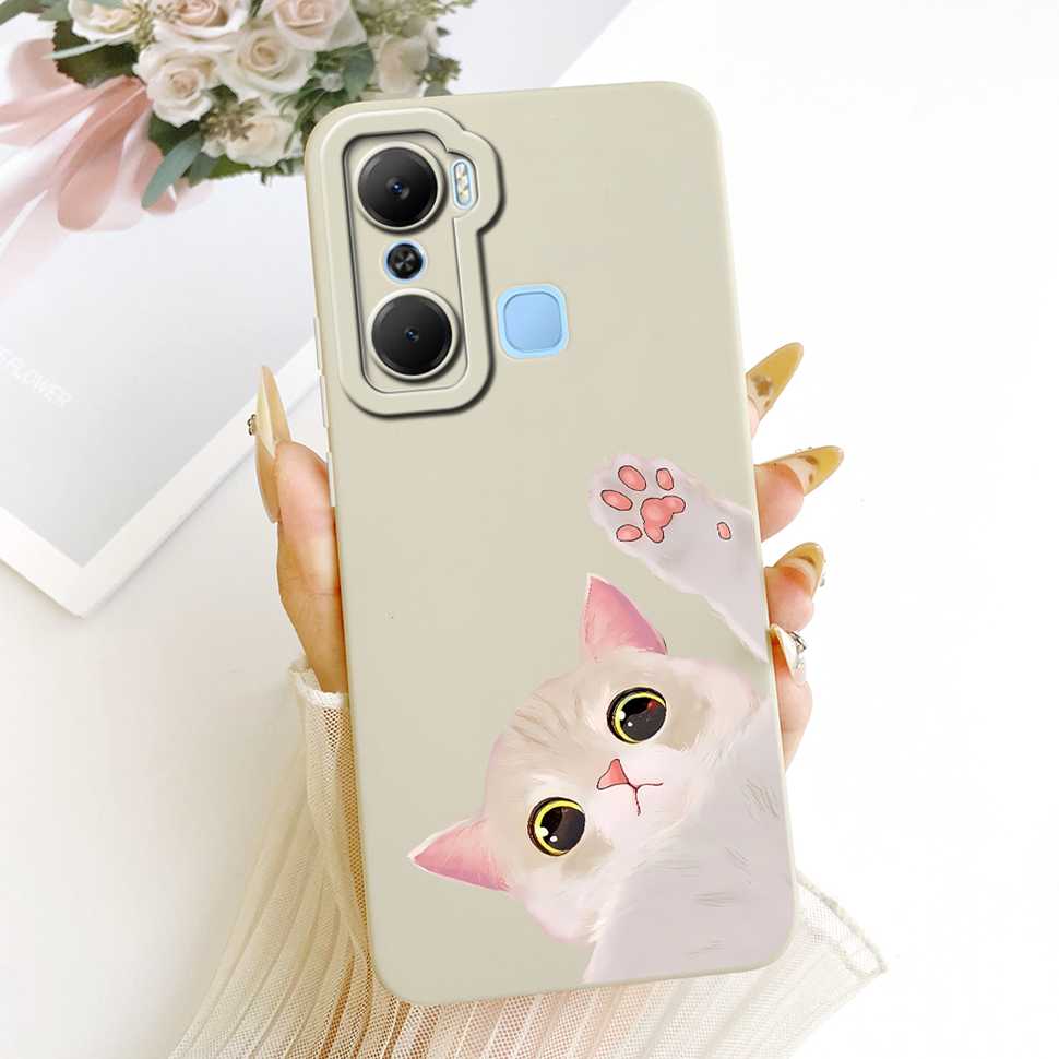 For Infinix Hot 12 Pro X668C Case Silicone Back Cover Full Protection For Infinix Hot 12Pro 6.6" Popular Patterns Phone Casing
