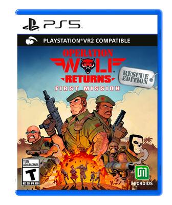 Operation Wolf First Mission North PS5 Returns (Import America) -