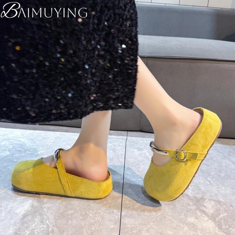 Fashion Women Flats Platform Mules Shoes Casual Slippers Fashion Summer Sandals 2025 New Slingback Sneakers Woman Flip Flops Zapatillas