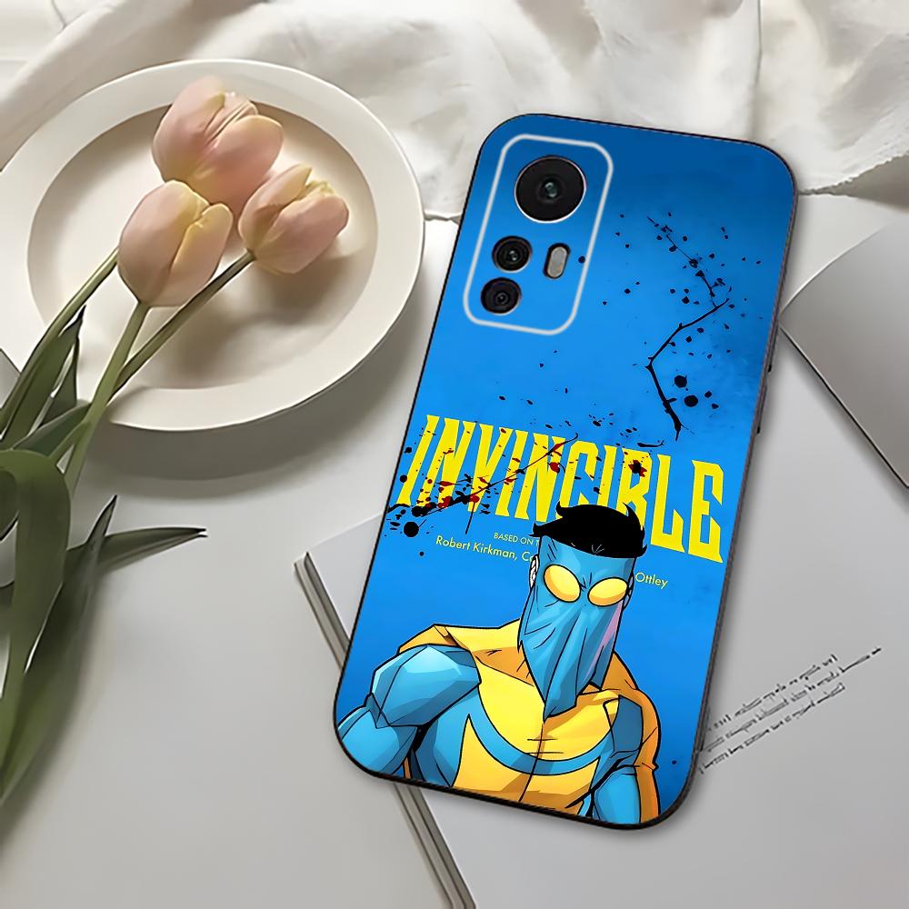 Cool I-InvincibleS Comic Phone Case For Xiaomi 11 Redmi Note 11 5G 8T 9A 9 10T Note8Pro Note9 12SUltra Black Case