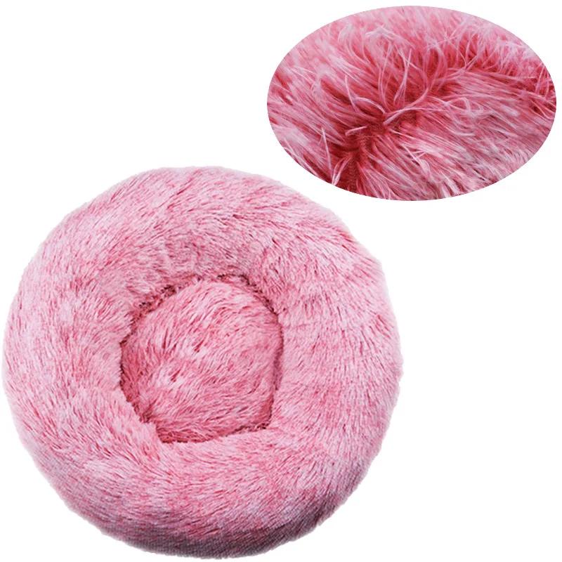 40-90 cm 6 Misure Rotonda Cama per Animali Domestici per Cani di Taglia Grande Super Morbida Cama per Gatti Peluche Casa per Cani per Cani di Taglia Media Inverno Caldo Dormire