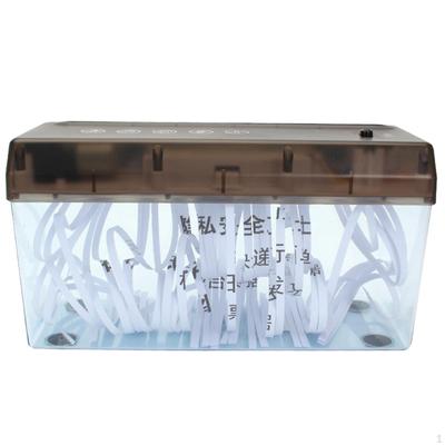 Portable Paper Shredder, Mini Cutting Machine, A4 Documents Tool for Commercial Office