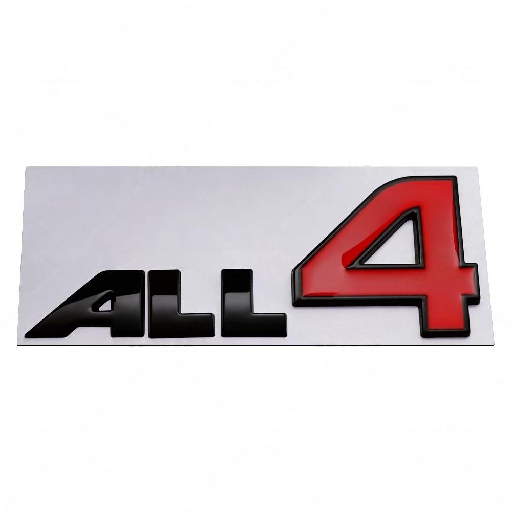 3D Metall ALL4 Coopers SD Abzeichen Aufkleber Auto Heckklappe Seitenkotflügel Emblem Decal