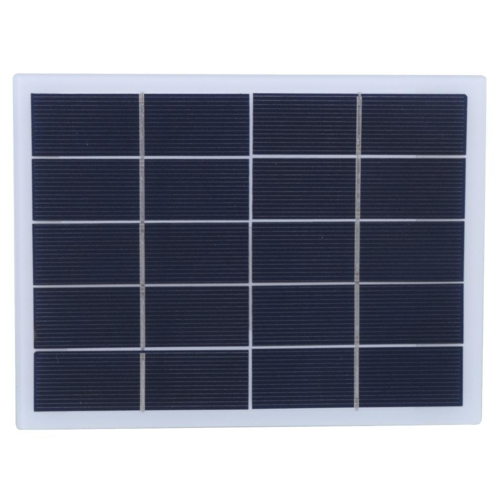 DC Output Polycrystalline Silicon Solar Panel Mini Portable Solar Panel  Home Garden Lamp