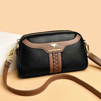 Sac pour femme haut de gamme et élégant Sac de maman à la mode de grande capacité Sac à bandoulière décontracté