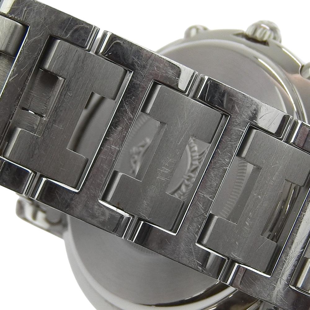 HERMES Clipper Watches CL1.910 Silver blackDial Stainless Steel Quartz Analog display mens Used