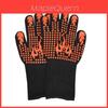 Bbq Heatresistant Gloves With Silicone Grip For Outdoor Grilling And Cooking