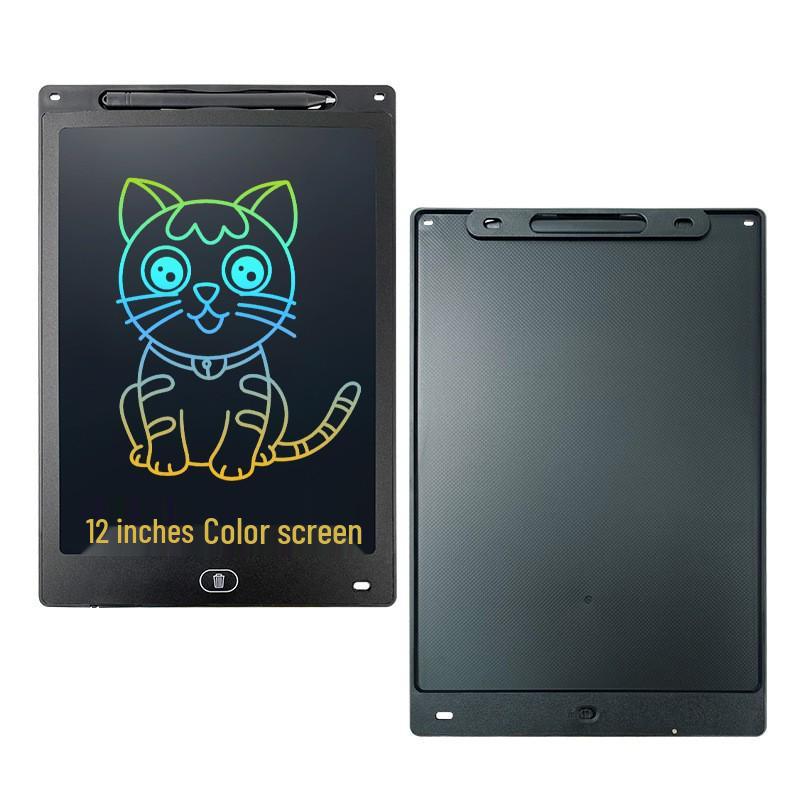 Tabletă LCD colorată de scris de mână tip desene animate și tablă magnetică de desen pentru copii