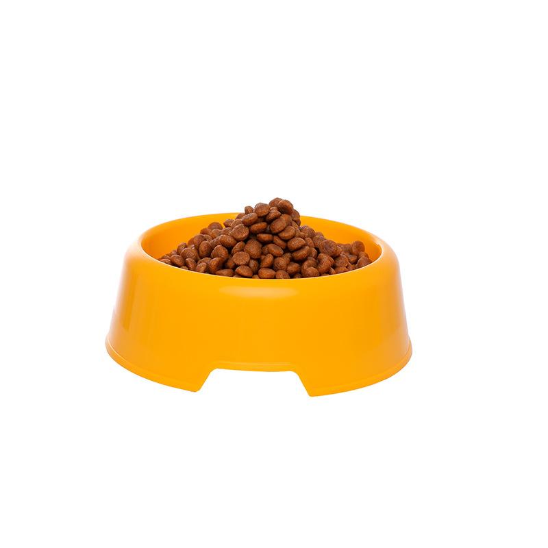 Candy Color Small Plastic Pet Single Bowl, Cat Bowl, Dog Utensils Single Bowl, Pet Supplies, Optional Color