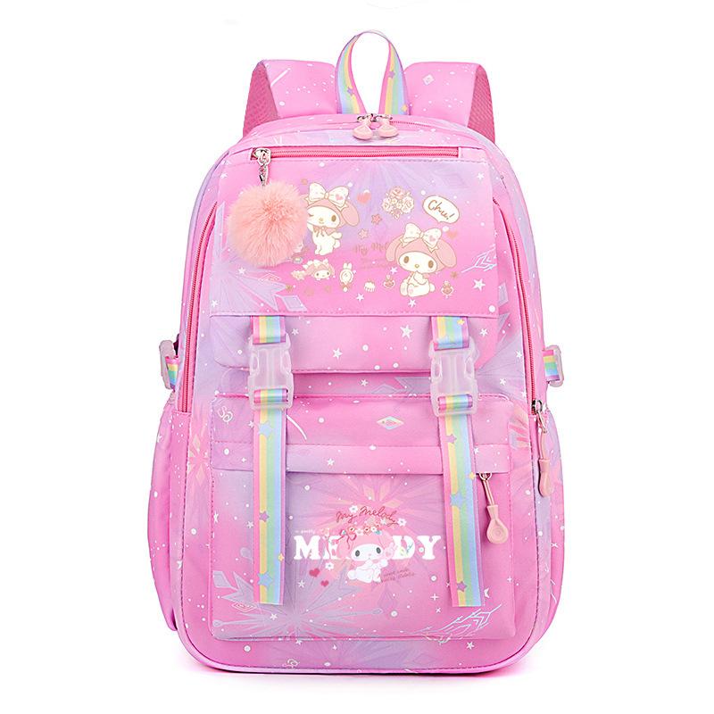 

Melody Melody Sweet Cartoon Printed School Bag Primary School Junior High School Student Large Capacity Backpack No specifications