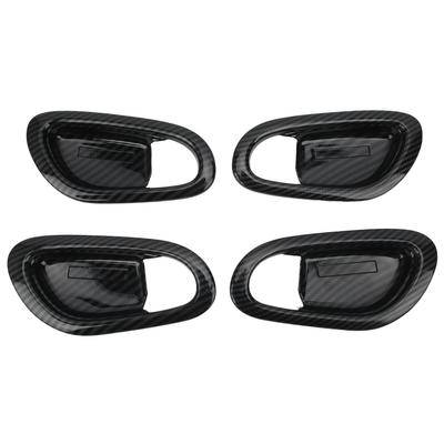 Innerdörrhandtagsskydd i kolfiber, passar till Nissan Navra Frontier NP300