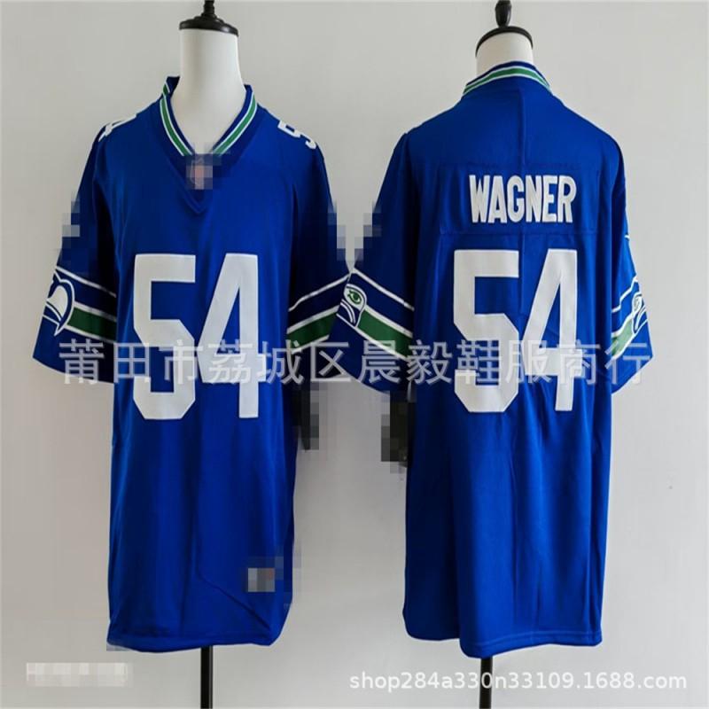 Seattle Seahawks Vintage Football Jersey Mens Embroidered NFL Style Team Apparel Sports Fan Wear Running Cycling