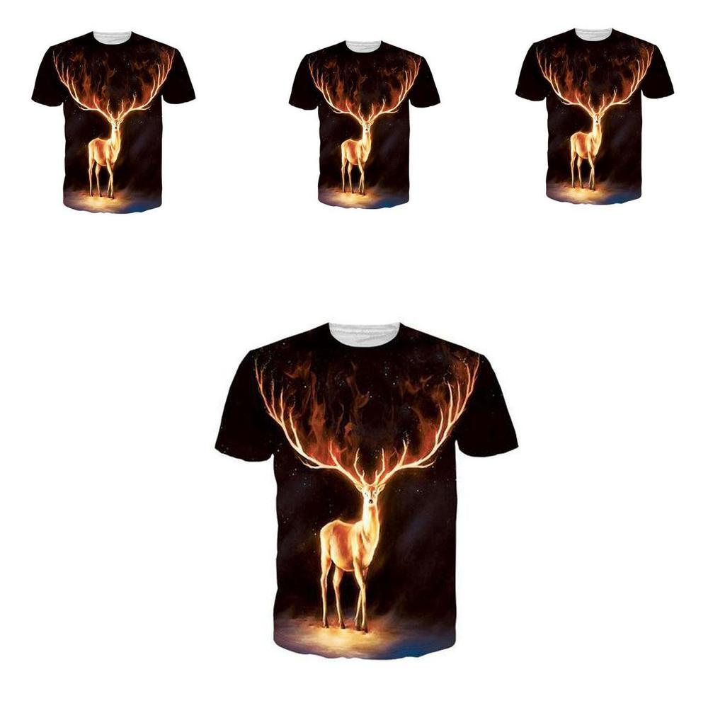 New Fashion Cotton Womens And Mens T-shirts 3d Printed Summer Short-sleeves For Ultimate Comfort