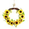 Artificial Plant Eucalyptus Festival Wreath Wedding Holiday Supply Door Home Decora Diy Gift Photo Props Flowers Background Wall