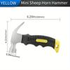 Multifunctional Mini claw Hammer  Engineering Handle Lightweight Portable Carpentry Window Breaking EDC Hand Tools Home