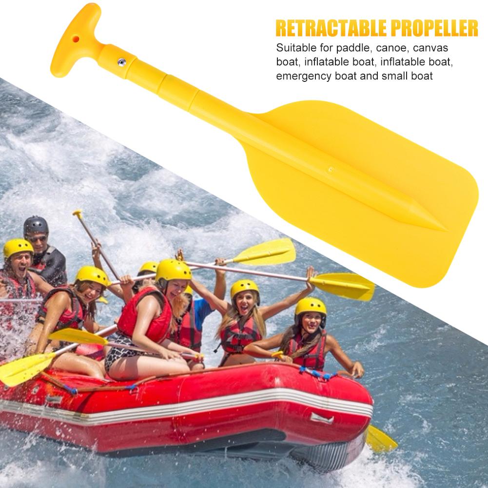 2025 Retractable Paddle Oar Portable Telescope Rafting Boating Collapsible Adjustable Safety Boat  for Water Sport