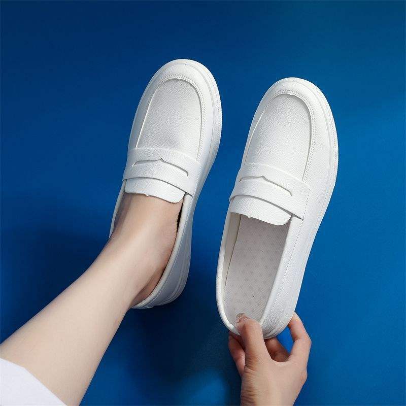 Nurse shoes soft-soled breathable summer not tired feet spring and autumn white flat-soled healthcare workers work shoes
