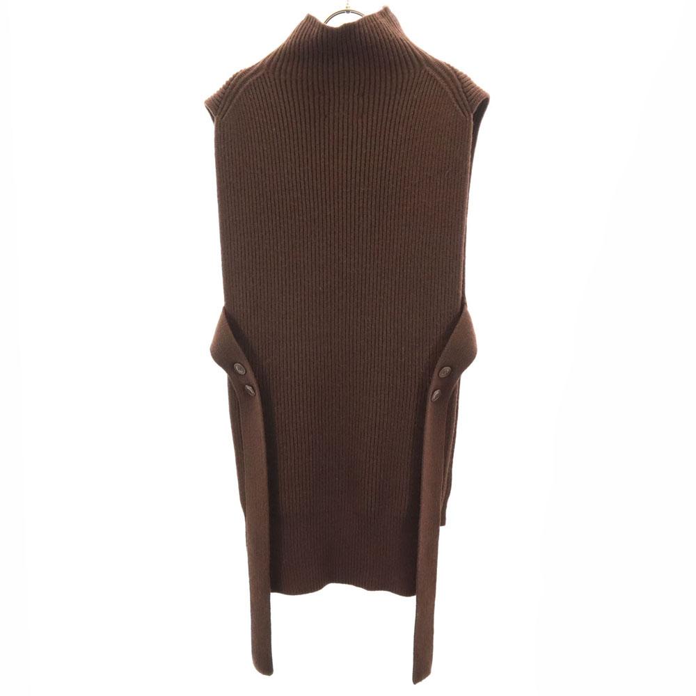 AMERI UNDRESSED Long sleeve high neck knit Best M Brown Women Used