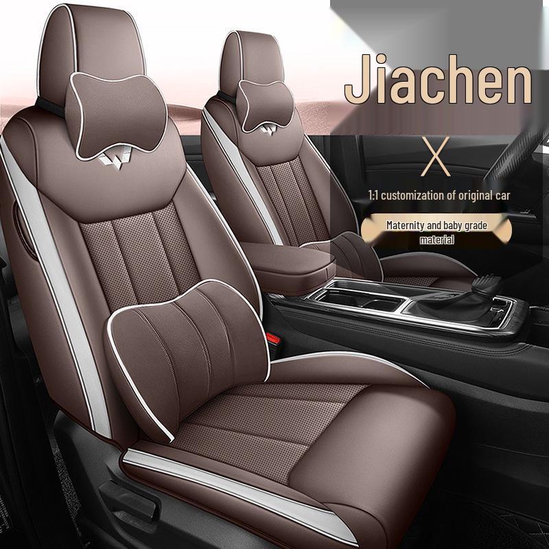 Wuling Jiachen Nappa Leather 7-Seat Minivan Car Seat Cushion Cover