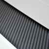 90cm Car Rear Trunk Bumper Carbon Fiber Sticker Anti-Scratch Anti-Collision Protection Cover Strip Trunk Sill Guard