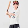 Dodocaca Kids Cooling Cotton Loose T-Shirt with Magic Hat Print