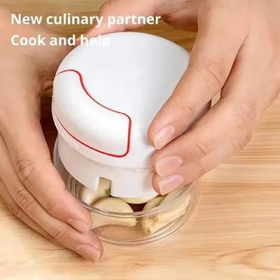 Tritatutto manuale per aglio, spremiaglio multifunzionale, schiacciaaglio, macina verdure, carne, spezie, utensili da cucina