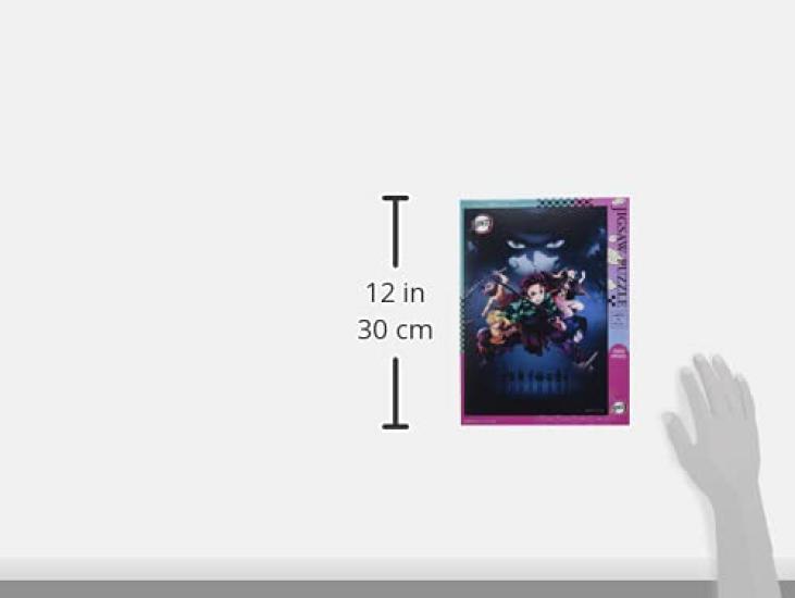 ENSKY Jigsaw Puzzle Demon Kimetsu No Yaiba Tomioka 1000-Piece Slayer (Kibutsuji Muzan, Giyuu, Tanjiro, Nezuko, Zenitsu, Inosuke) 1000T-153