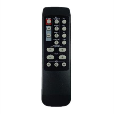 Remote Controller For NK6 Soundbar Featuring Quality Plastic Design And Easy To Use Button Layout Smoothly Action