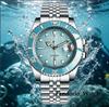Tandorio 20ATM 40mm Herren Automatische Taucheruhr Für Miyota 8215 Asien 2824 Saphirglas Eisblau Edelstahl Jubilee Uhr