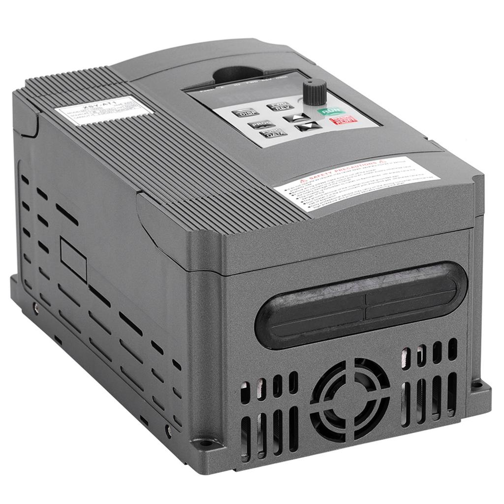 220V Single Phase Variable Frequency Drive VFD Speed Controller for 3 Phase 1.5kW AC Motor