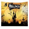 Home decoration halloween ghost print tapestry wall hanging European and American ins halloween decoration 230x180cm tapiz