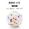 Durable Bite Resistant Elastic Solid Ball Chew Toy For Pet Dogs