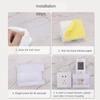 Wall Mount Phone Holder White Punch Free Wall Mobile Phones Charging Stand Lazy Sticky Remote Control Storage Box