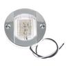 4 White Round LED Stern Transom Lights Cabin Deck Courtesy Light for Boat