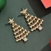 Christmas Tree Earrings Unique Tree Design Suitable for Holiday Celebrations and Daily Wear Perfect Gift for Girlfriends