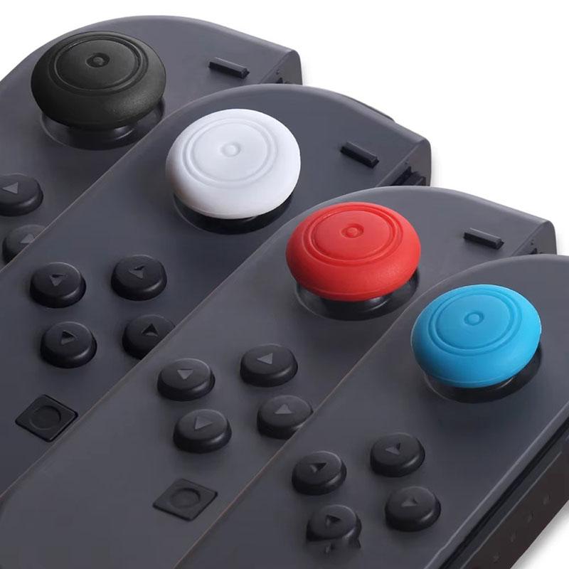8PCS Switch 2 Silicone Rubber Thumb Grip Caps Replacement Joystick Cap Protectors Compatible Nintendo Switch 2 Joycon Controller