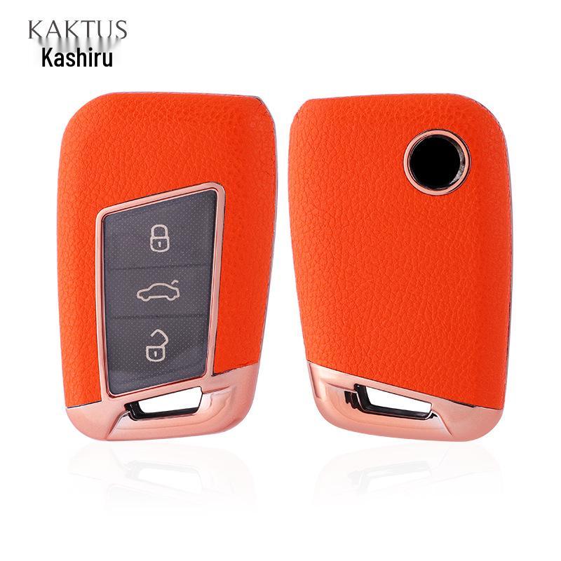 KAKTUS Car Key Case for Volkswagen Magotan, CC, Passat – Protective Cover