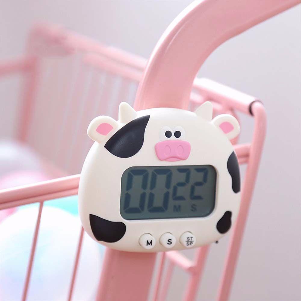 Digital Animal Countdown Home Stopwatch Study Kitchen Timer Cooking Tool Time Reminder Alarm Clock