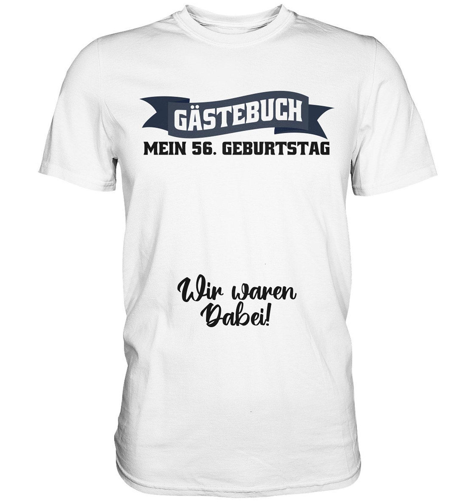 My Guestbook 56 Birthday 56 Years Gift Ideas - Premium Shirt S