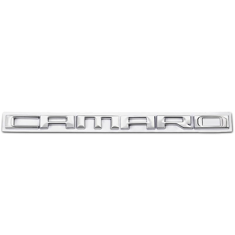 3D CAMARO Letter Auto Stickers Achterklep Embleem Badge Voor Chevrolet Camaro Equinox Traverse Montana Silverado TrailBlazer Suburban