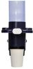 Sunnap Cup Dispenser, Blue, 14.3cm x 16cm x 43cm, Holds approximately 60 7 oz (205 ml) cups, CD-7DB