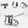 Stainless Steel Turkish Coffee Pot Pour Over Kettle With Eagle Spout Home Cafe Barista Use 180-1080ml