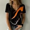 3D Printed Women's Short-sleeve T-shirt, Plus-size Women's Clothing, Fashionable and Versatile, Casual, Everyday Wear