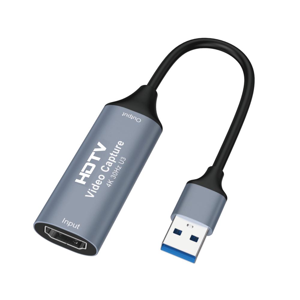 4K HDMI To USB 3.0 Video Capture Card for Game Streaming & Recording - MS2130 Chip