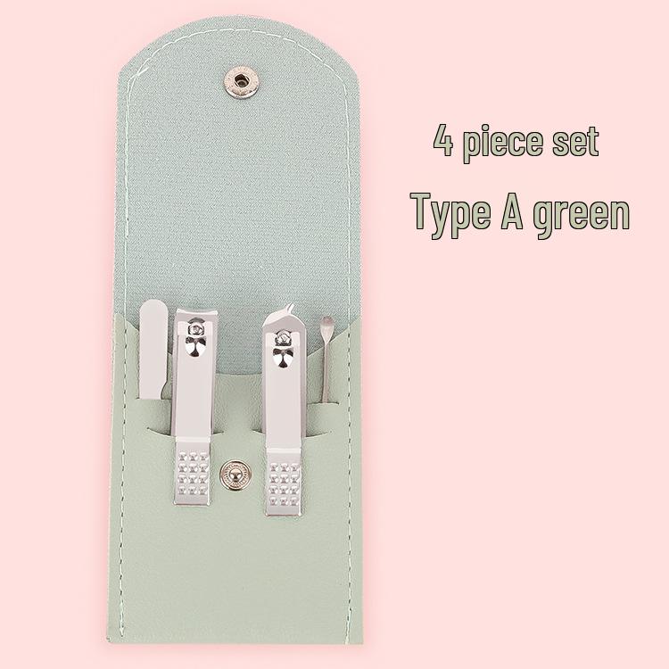 

Набор для маникюра из 16 предметов цвета матча: Кусачки для ногтей, ножницы и инструменты в складной сумке Standard